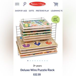Deluxe Wire Puzzle Rack